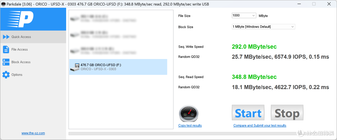 全铝机身的高速闪存盘，高温不降速测试：奥睿科OICRO UFSD-X 512GB 快闪U盘开箱分享和测速体验