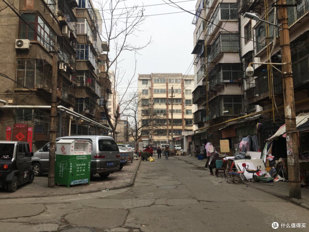 冬日的老小区