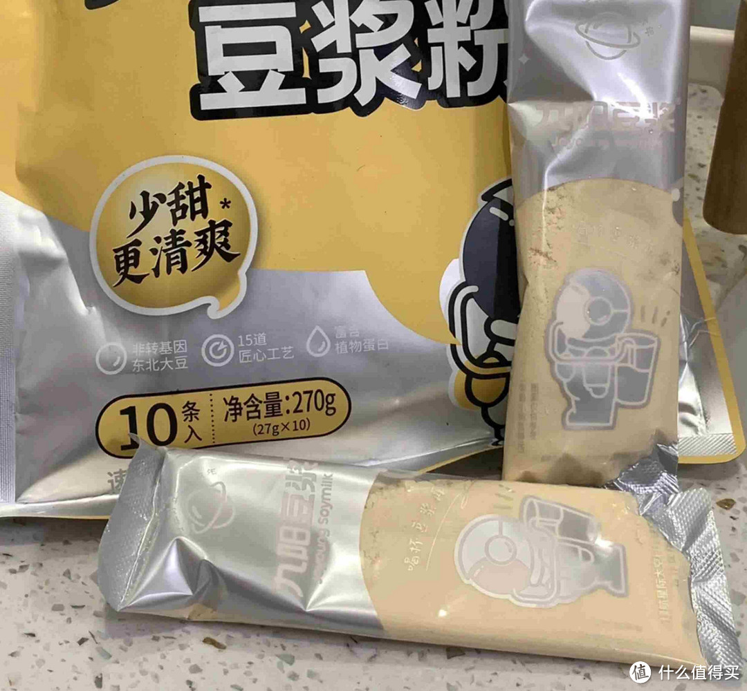 无添加蔗糖豆浆粉27g*10条