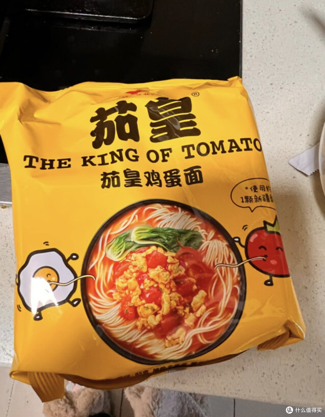 统一 茄皇 番茄牛肉面！_方便面/粉_什么值得买