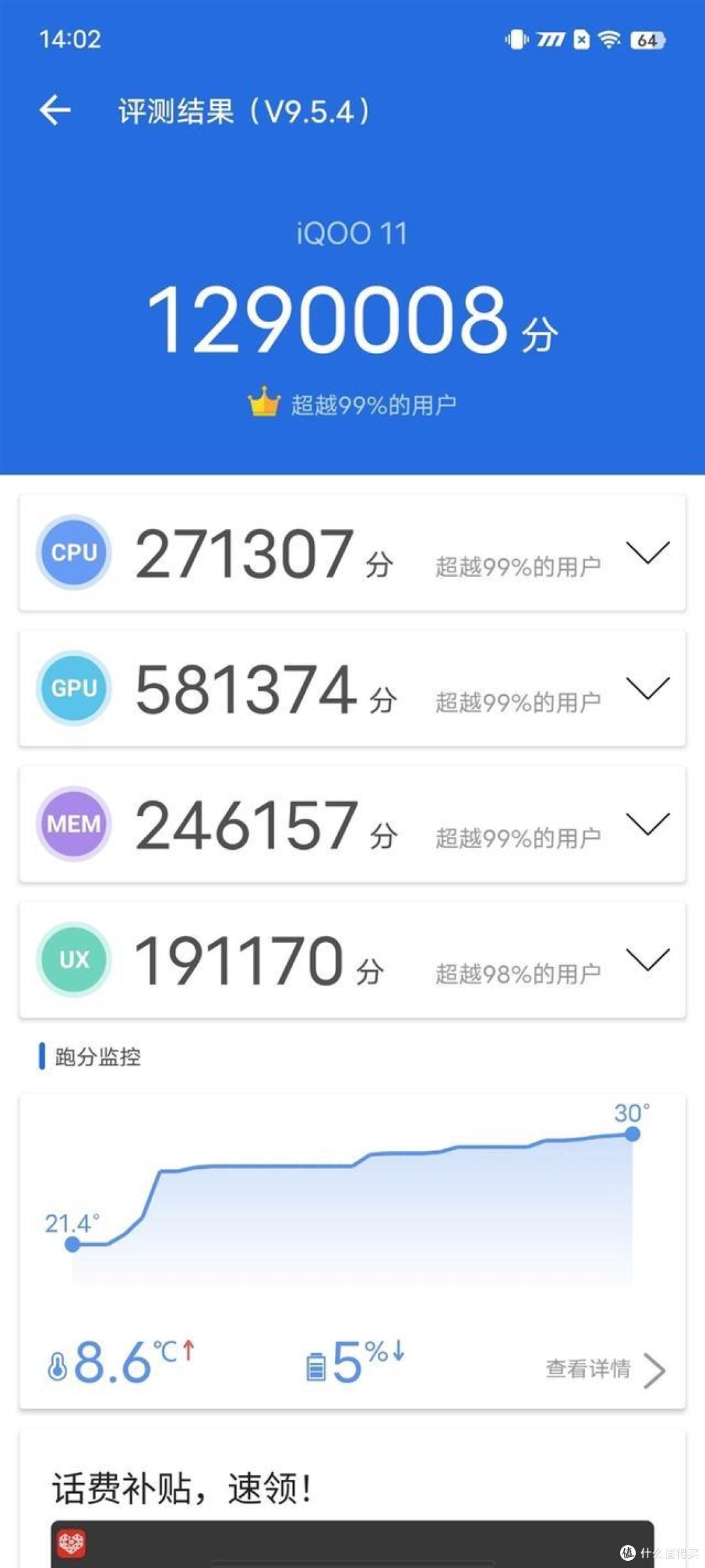 iQOO 11,第二代骁龙8引入UFS 4.0,跑分创新高