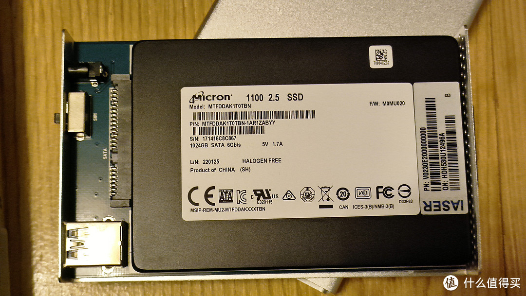 新品 内蔵型 SSD MICRON 1100 1TB MTFDDAK1T0TBN PCパーツ - aichi