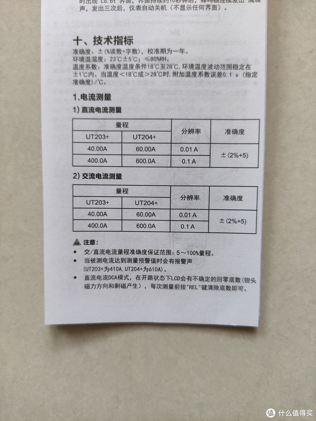 优利德U204+交直流钳形万用表分享