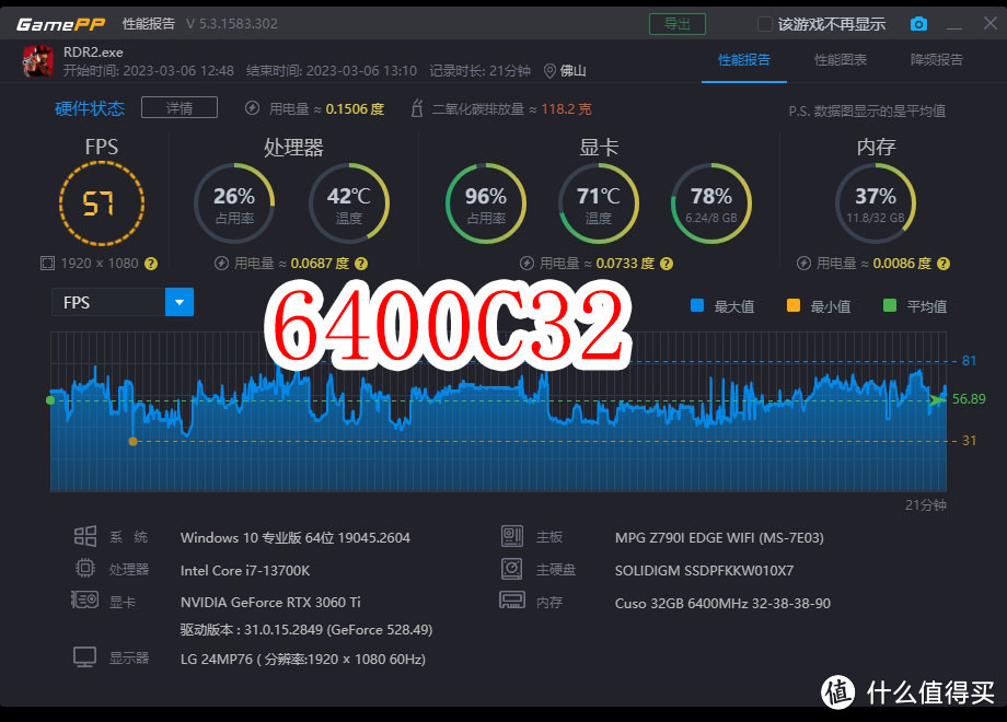 【DDR5普及·超越Bdie】酷兽夜枭6400C32海力士Adie体验（开箱实测+超频作业7200C36 7200C34 7200C32）