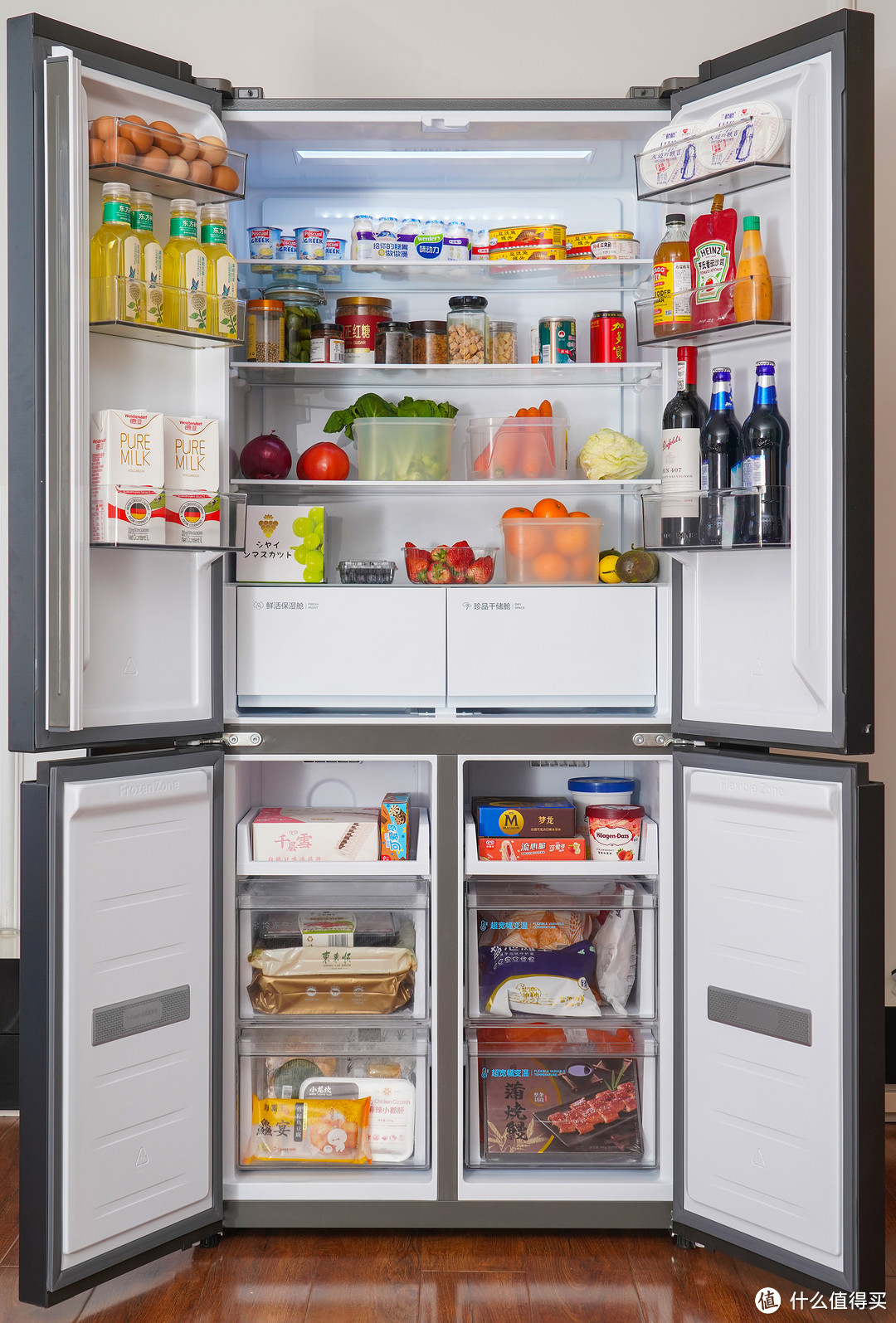 十字开门456L，高质价比的嵌入式冰箱好选择——TCL R456T9-UQ冰箱使用体验
