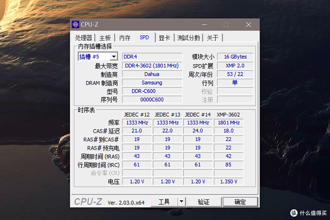 大华C600内存条评测:平民价升级超频存储,荆棘之甲神光同步