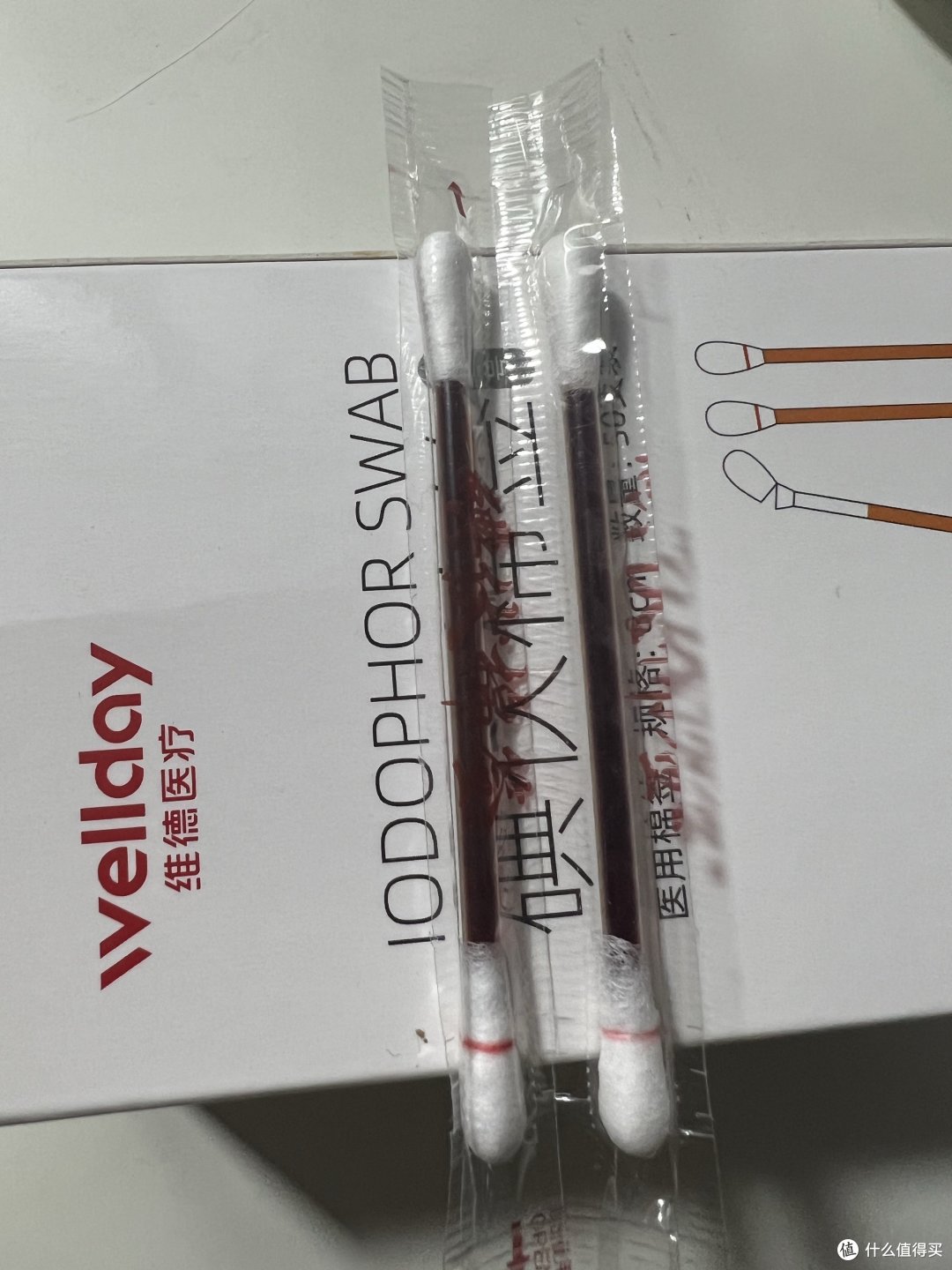 简单聊聊维德的碘伏棉签，它的优缺点如何，我是有娃后开始留意到这种神奇棉签，感觉挺不错~