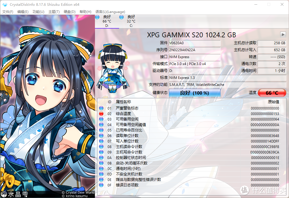 1TB QLC SSD有多香？ XPG S20 1TB实测解答