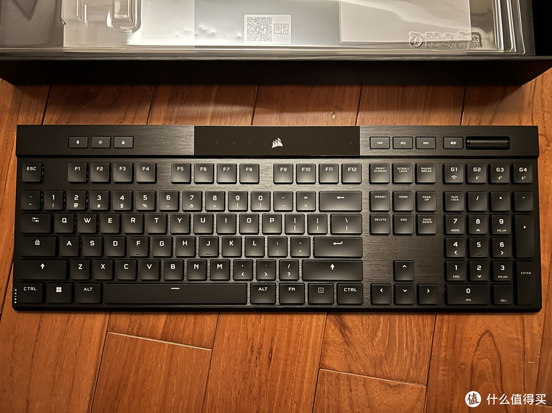 海盗船CORSAIR K100 AIR无线机械键盘开箱