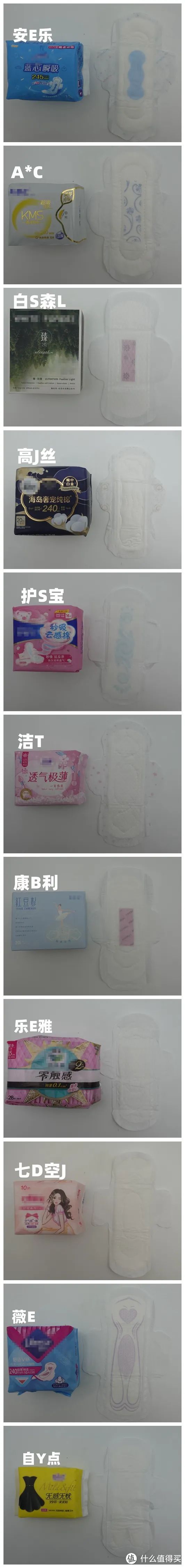 用过的卫生巾展开图图片