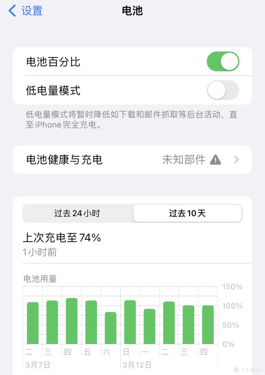 点进去也看不到电池损耗。