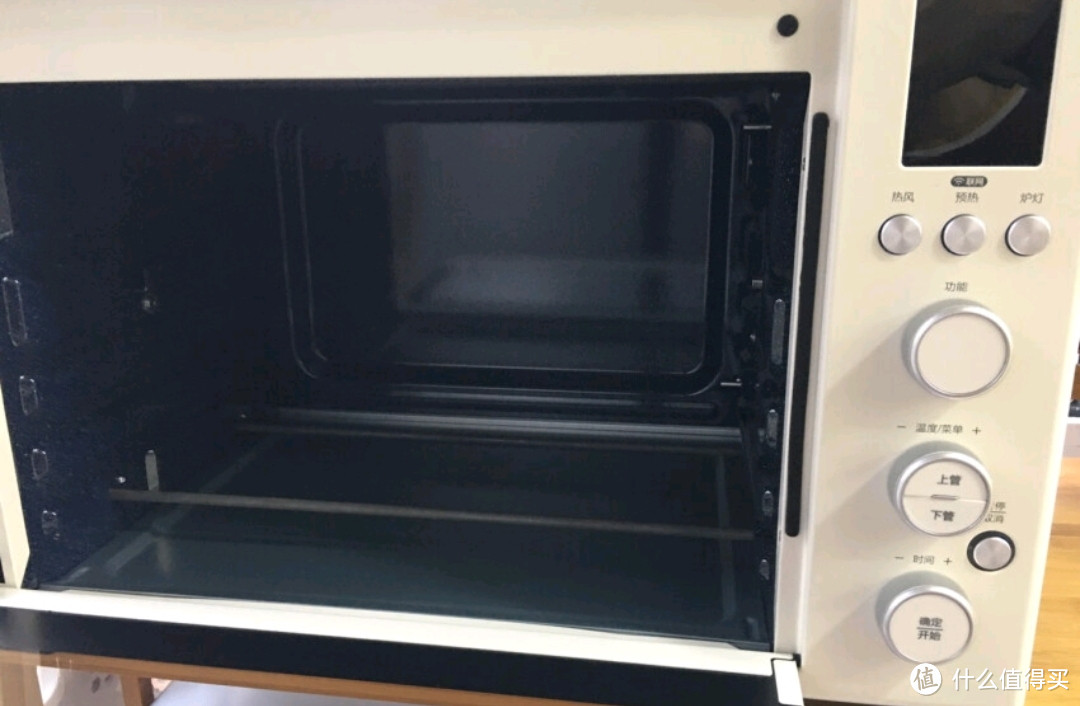 美的官方店家用电烤箱全自动烘烤一体机搪瓷热风循环风炉遇见4012