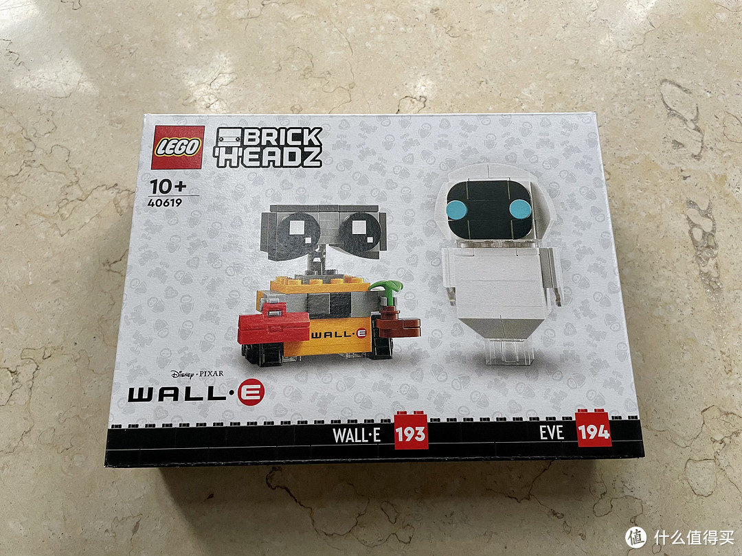 LEGO 方头仔系列 40619 机器人总动员：伊娃与瓦力 - 瓦力终于等来了伊娃