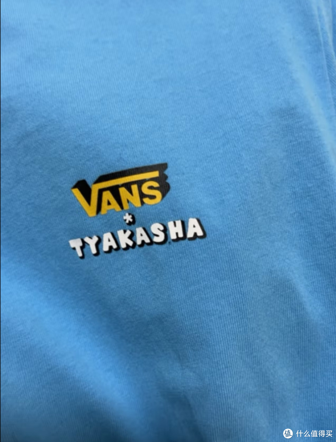 Vans范斯官方 女子短袖T恤艺术家联名夏季地球印花甜酷风 蓝色 XS