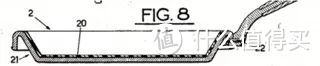 专利US3008601A中记载的不粘锅示意图