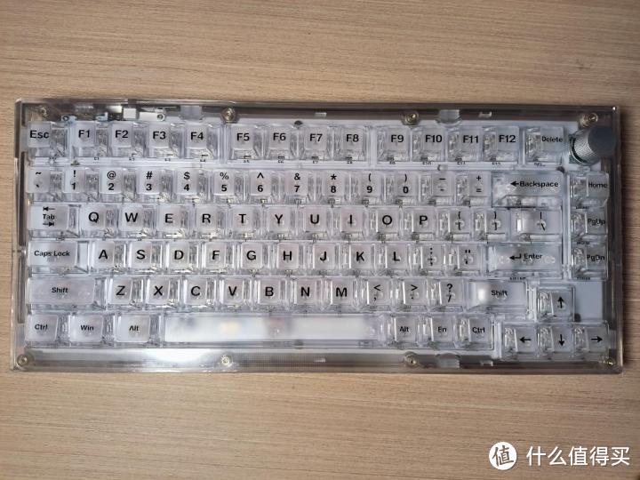 京造JZ750全透明键盘上手体验，代表极客精神的工艺品！