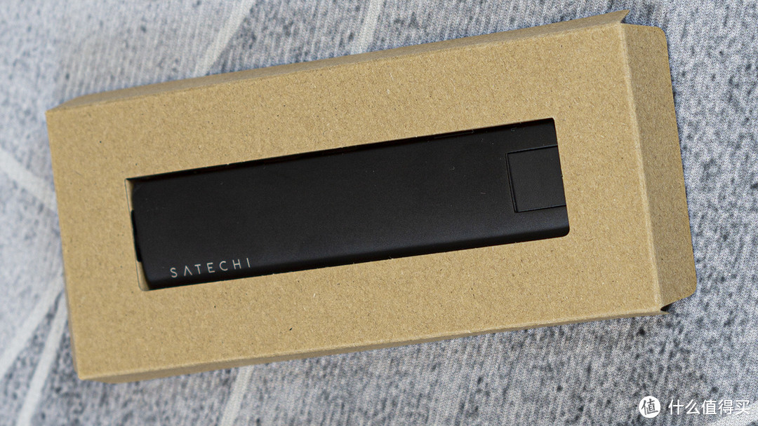 笔记本电脑的好帮手,SATECHI TYPE-C超薄多功能拓展坞开箱及使用体验分享!