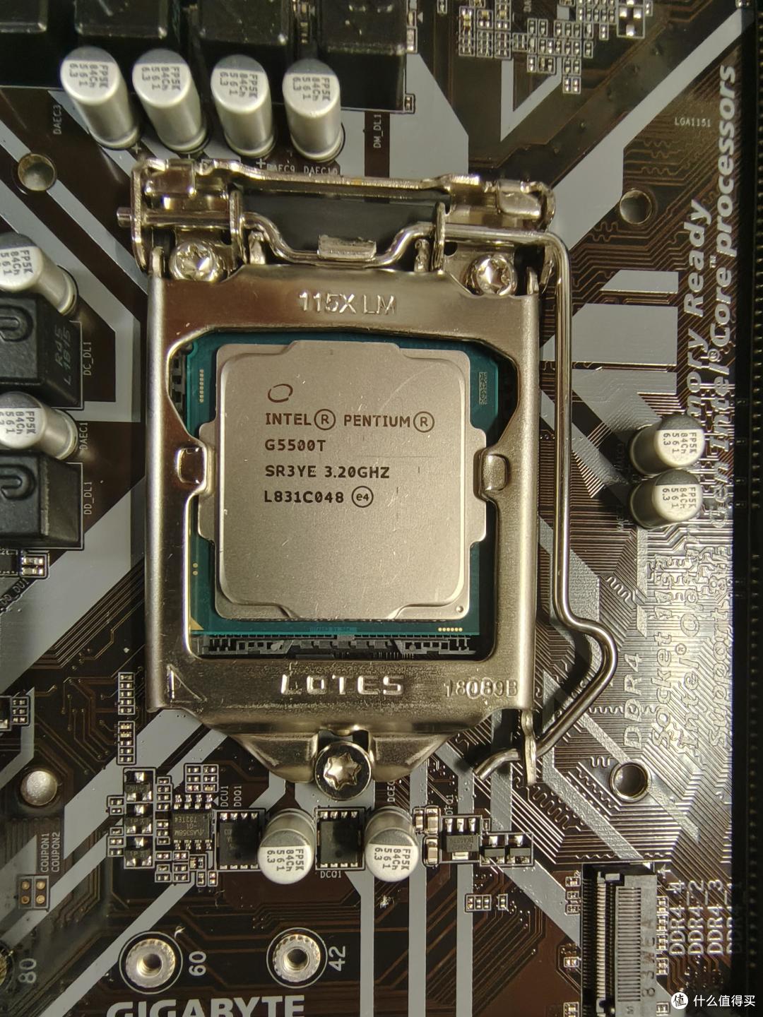 拼凑NAS计划 选择8代低功耗CPU 奔腾G5500T