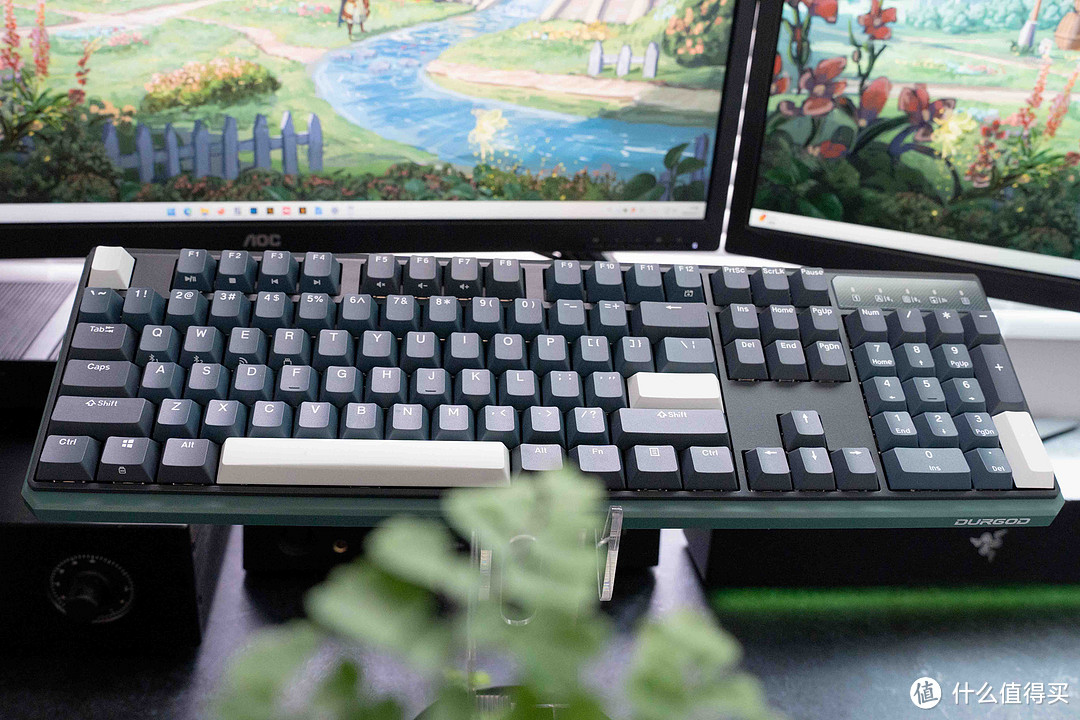 长到能续航360天的三模机械键盘，杜伽K610w 孤岛