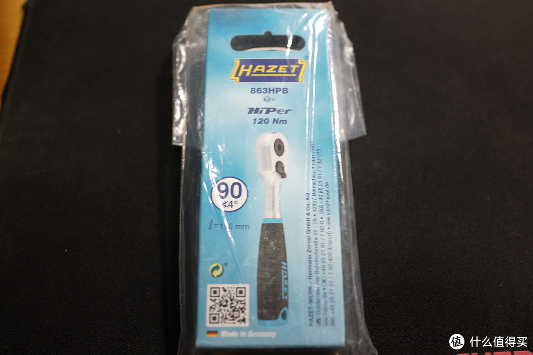 巴掌大小居然能拆完一辆车？Hazet 863HPB 1/4寸 HiPer 90齿哈蔡特棘轮扳手开箱