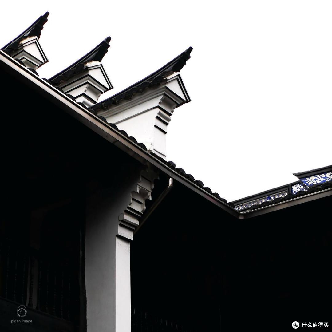 徽派建筑(黑剪影+白剪影)