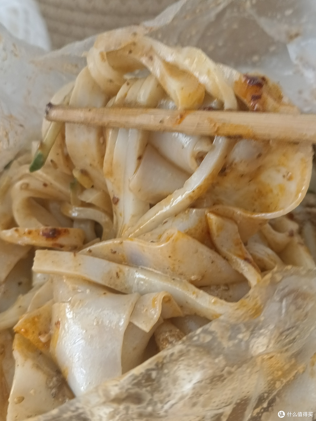 分享今日午餐!两掺面皮也太香了!