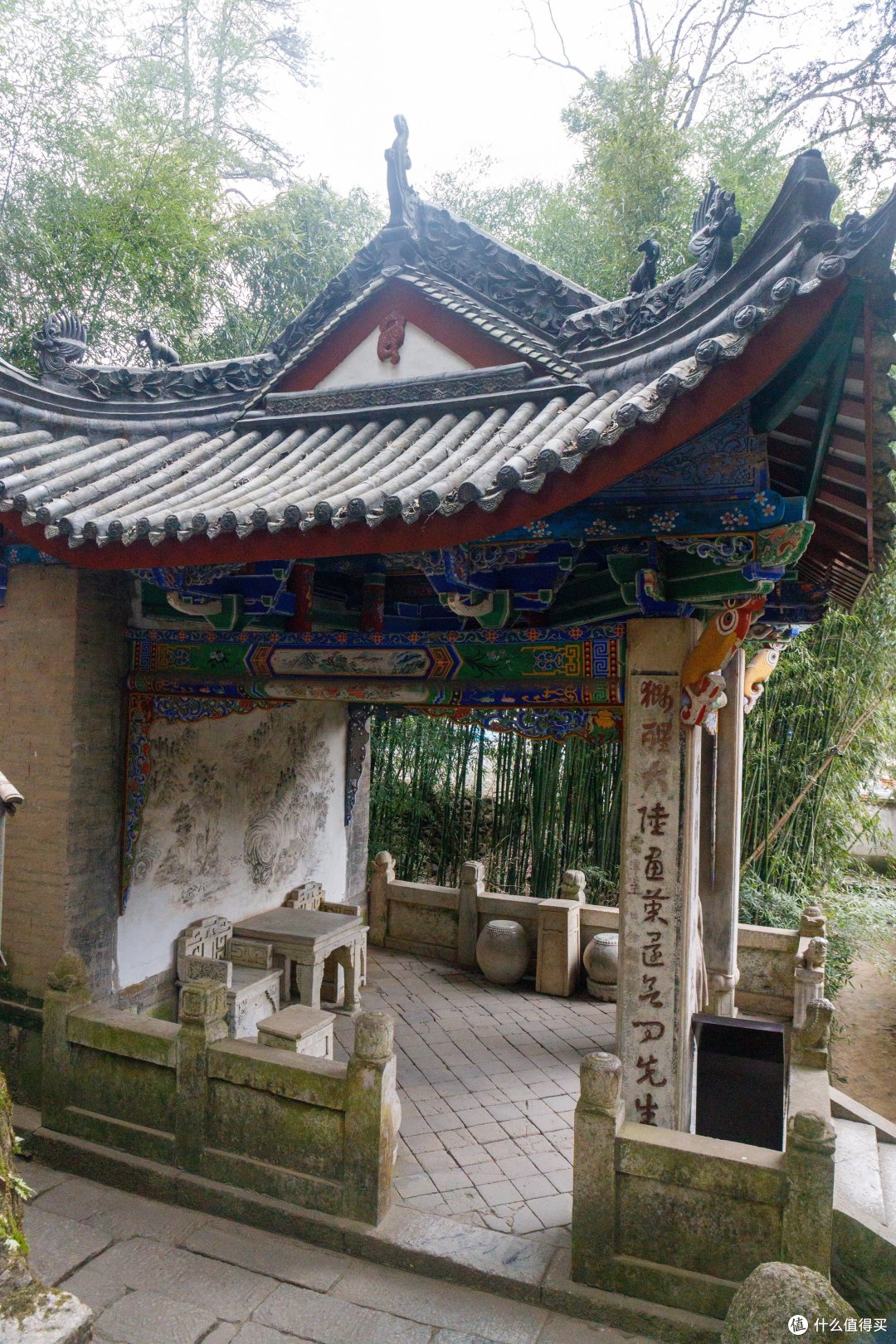 冬日秦岭留坝-张良庙的精妙水系