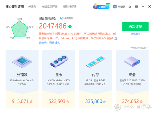 性价比与肌肉一样不少：酷兽夜枭DDR5 6400内存体验