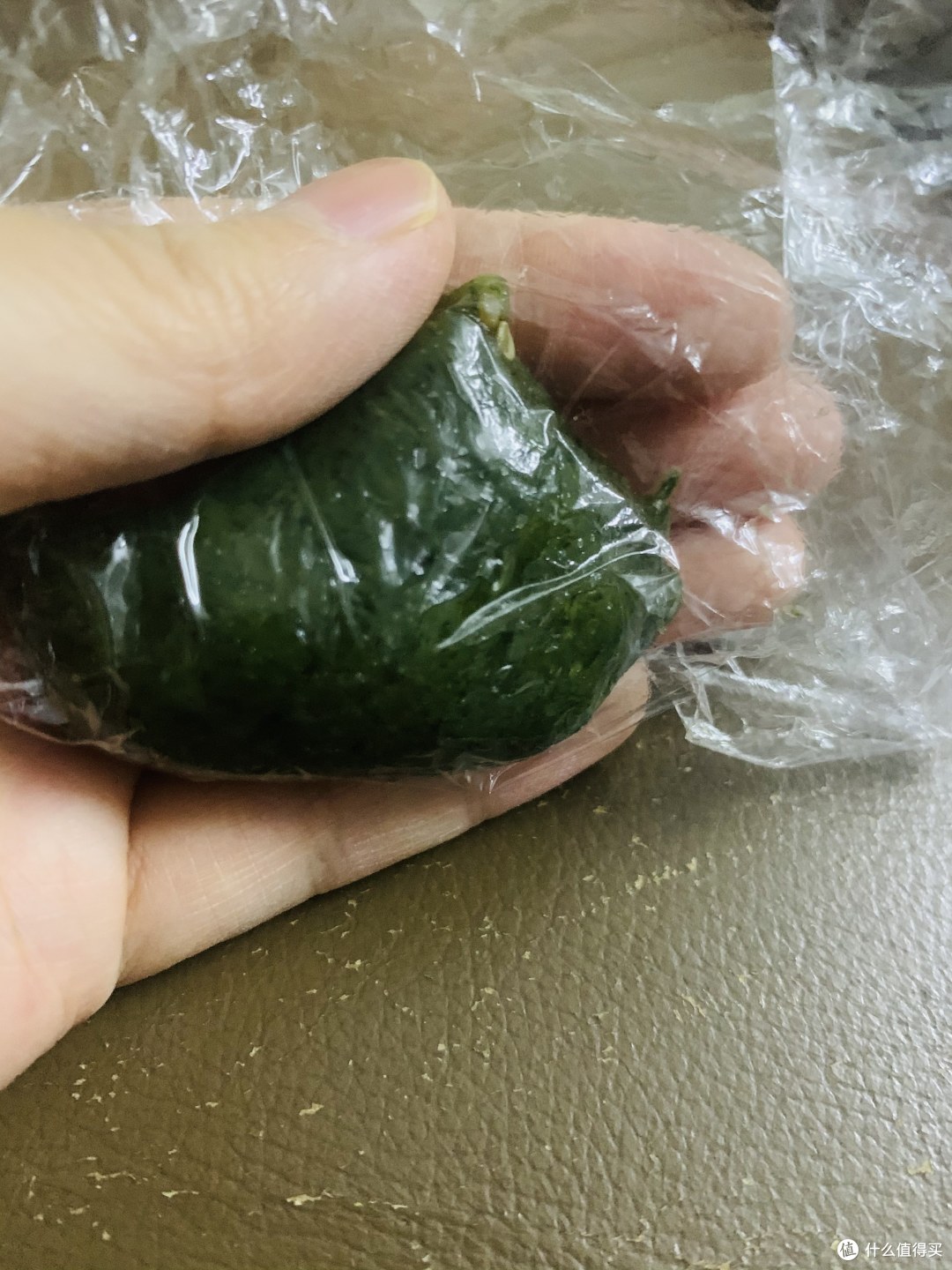 自己做青团,非常的好吃