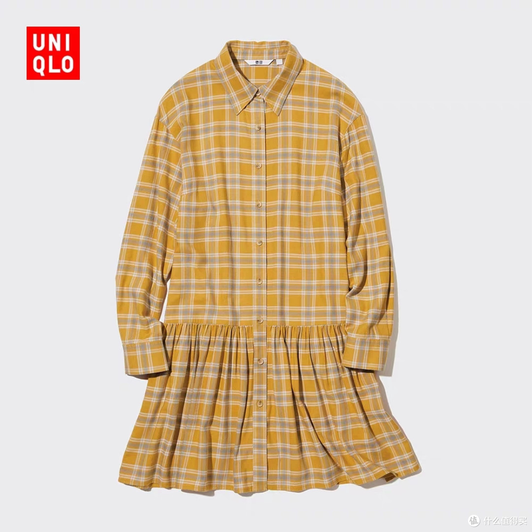 2.6折捡漏~优衣库3款春季女装连衣裙超低价~手慢无•春夏可穿~