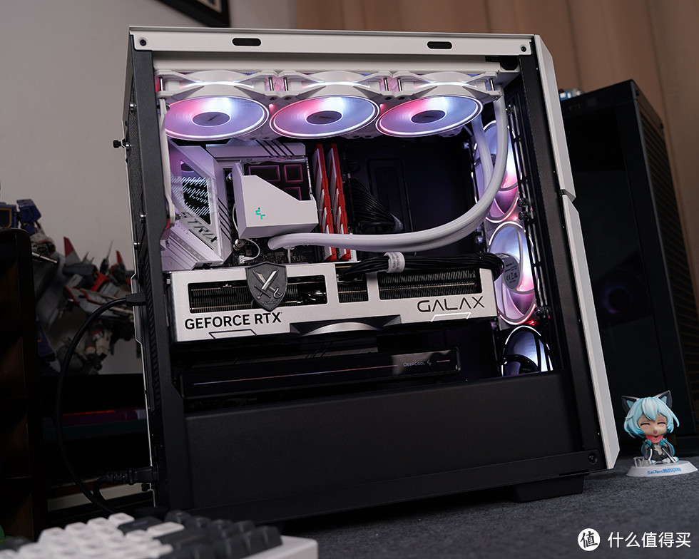 13600K/ Z790-A吹雪/RTX 4080金属大师，九州风神炫瞳机箱装机秀