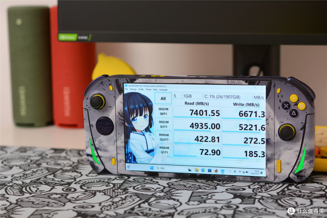 P7000Z到了，2TB拿来给PC游戏掌机扩容再合适不过