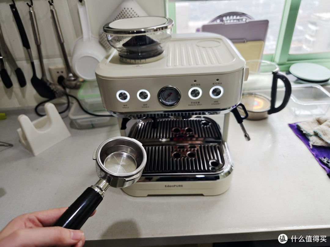 品质和易用性可以兼得 - 宜盾普EOS家用意式半自动咖啡机实测体验