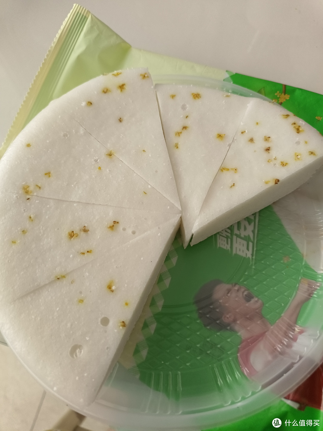 糯叽叽!这个安井的桂花糕还不错