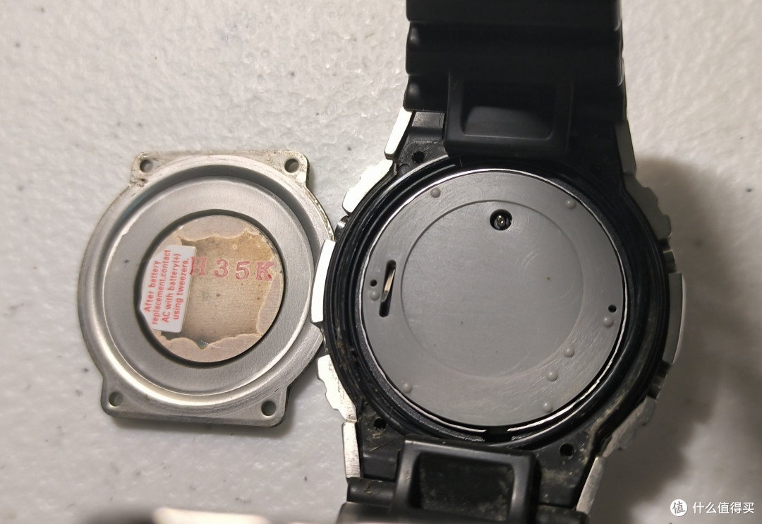 卡西欧d5600e换电池教程