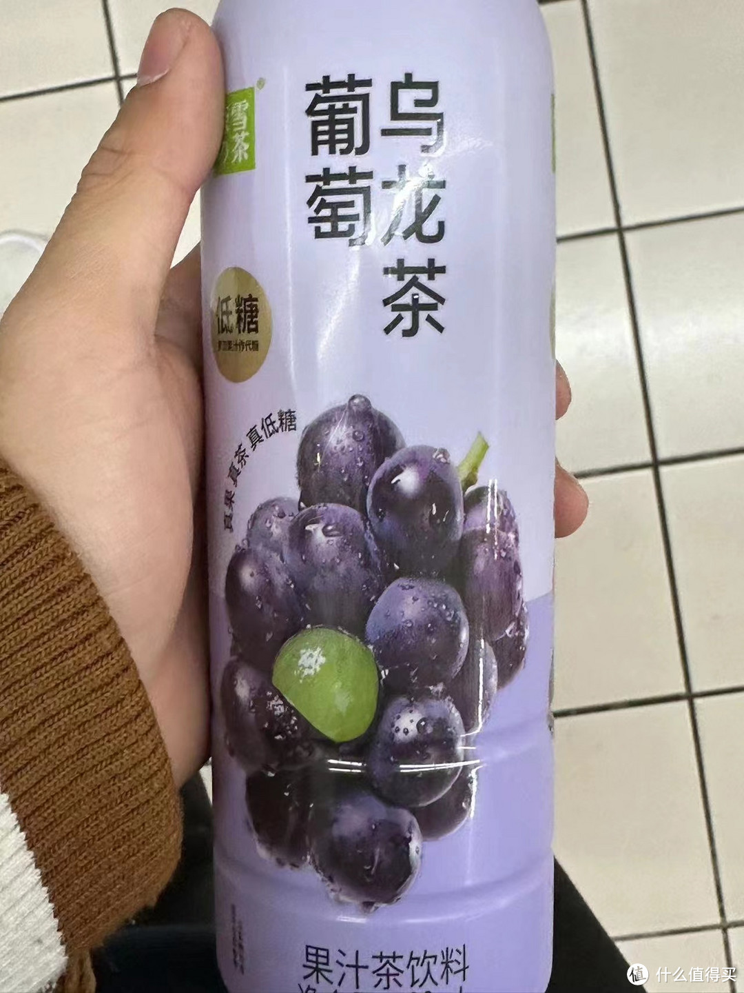 葡萄乌龙茶这款的话也是低糖的