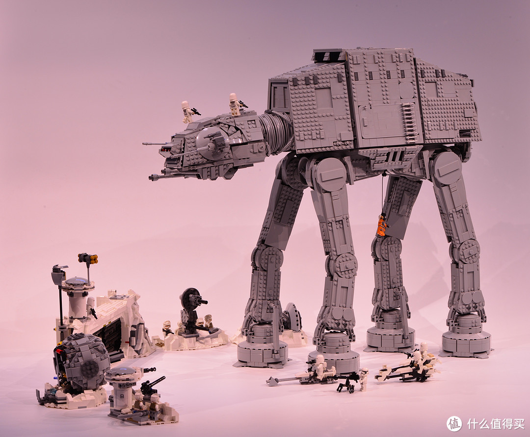 乐高75313白兵搭建记录_拼插积木_什么值得买