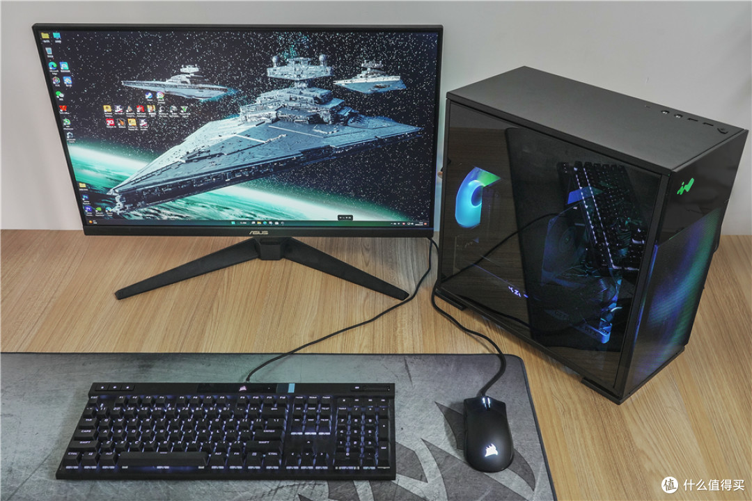 迎广327机箱+13600K+B760M重炮手+索泰RTX 4070Ti显卡装机