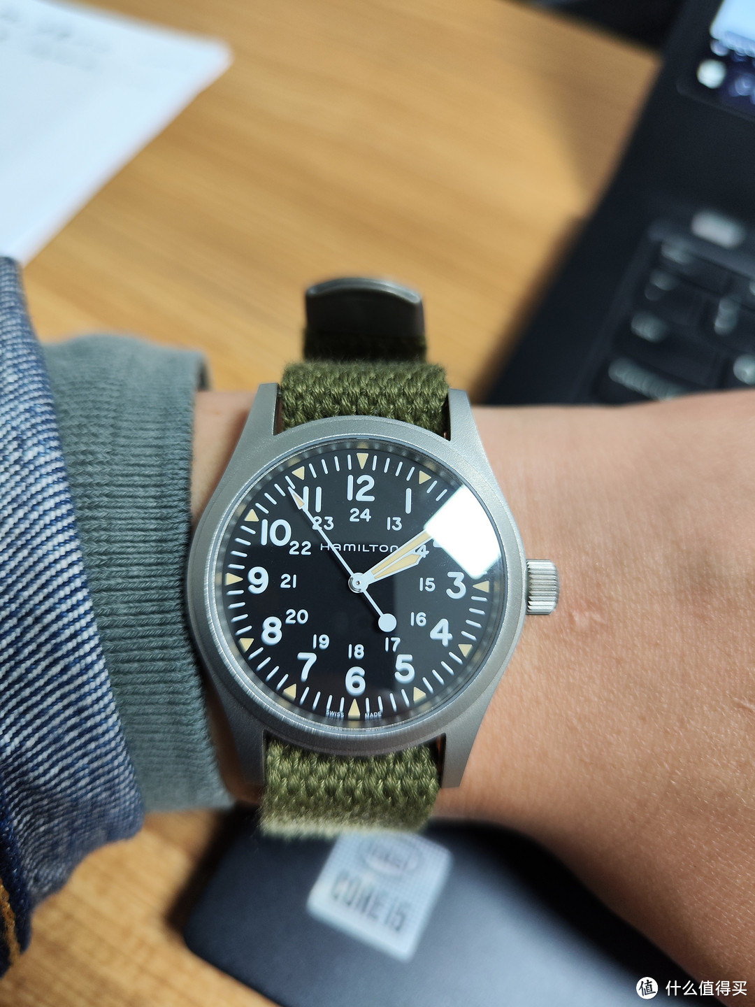 Hamilton汉密尔顿 Khaki Field 38mm 上手一周体验