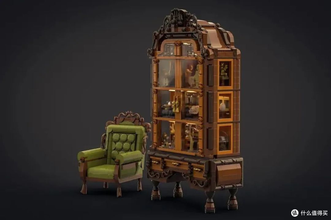 这展示品会量产吗?乐高IDEAS作品《古董柜》获得万票支持!