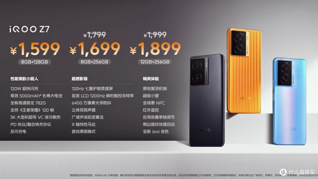 将120W闪充普及至千元级,支持融合快充,iQOO Z7发布会回顾