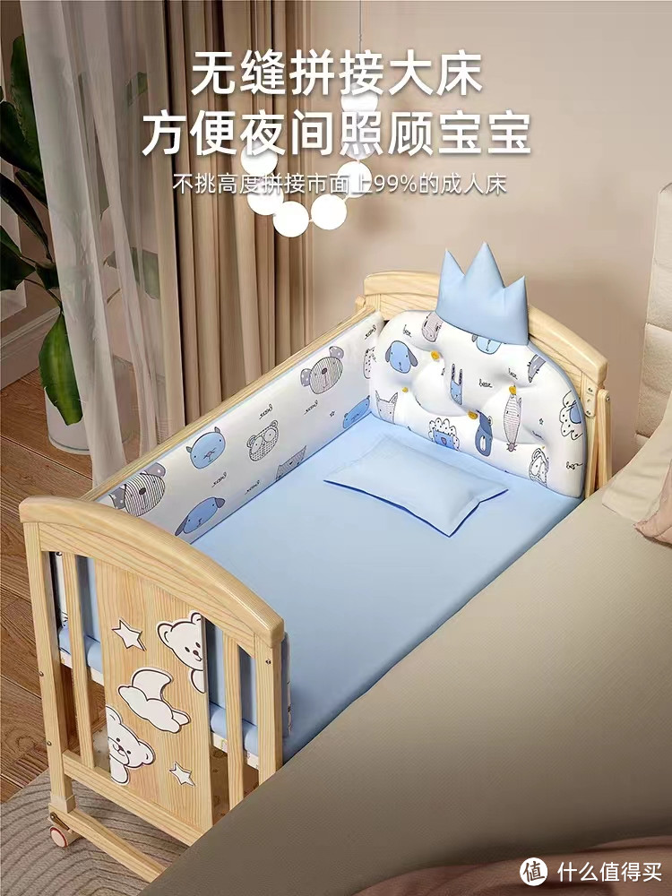 婴儿房当然要有婴儿床