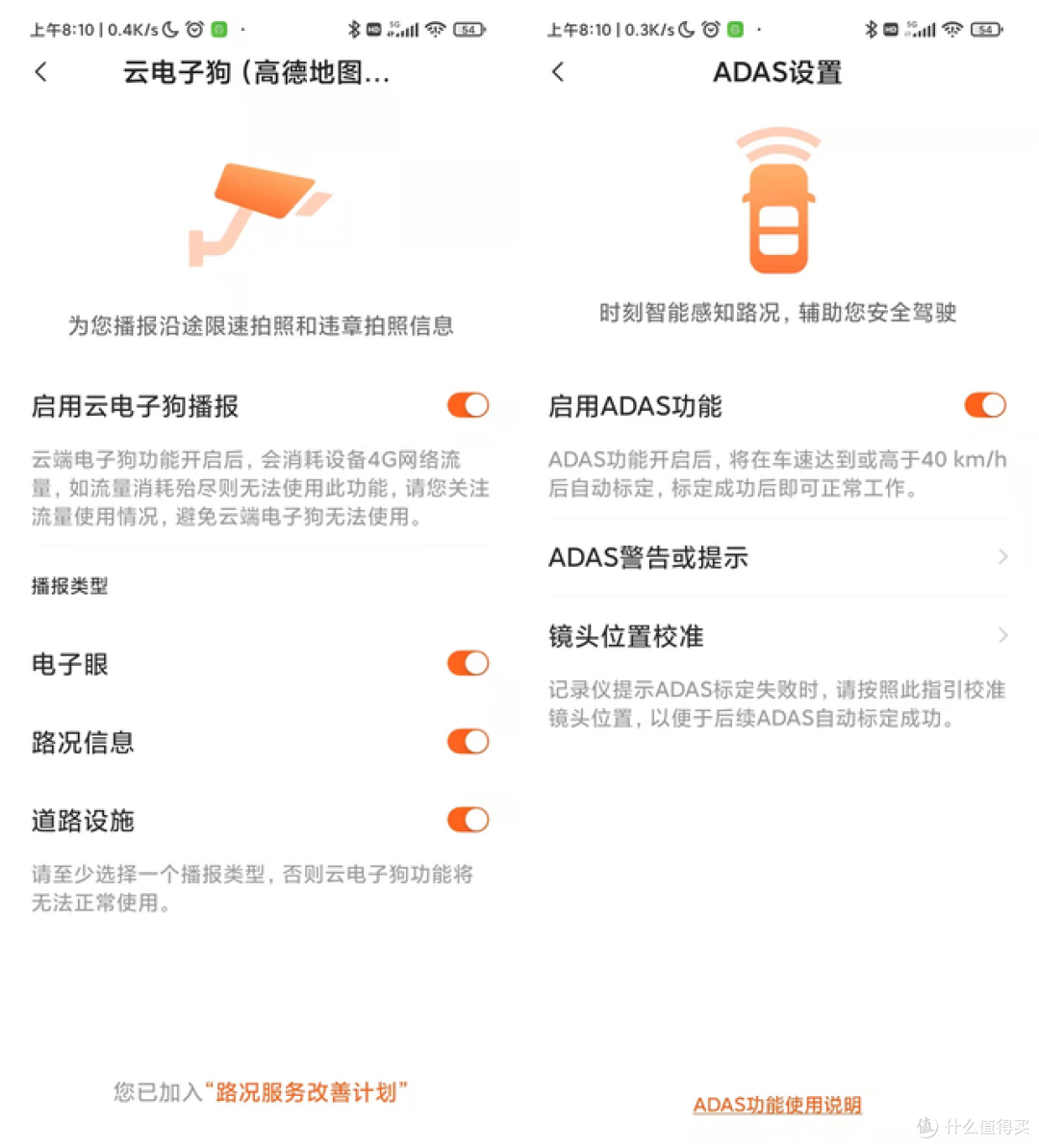 车道偏离提醒、实时监控、车辆位置,这个行车记录仪是真的好用