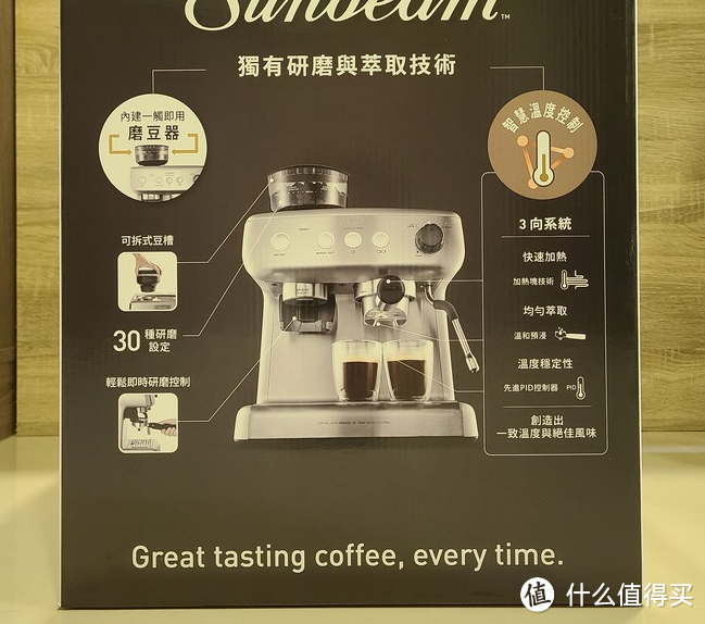 在家就知咖啡香---Sunbeam义式咖啡机