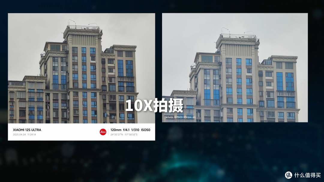 小米12S Ultra  VIVO X50PRO+ 影像对比