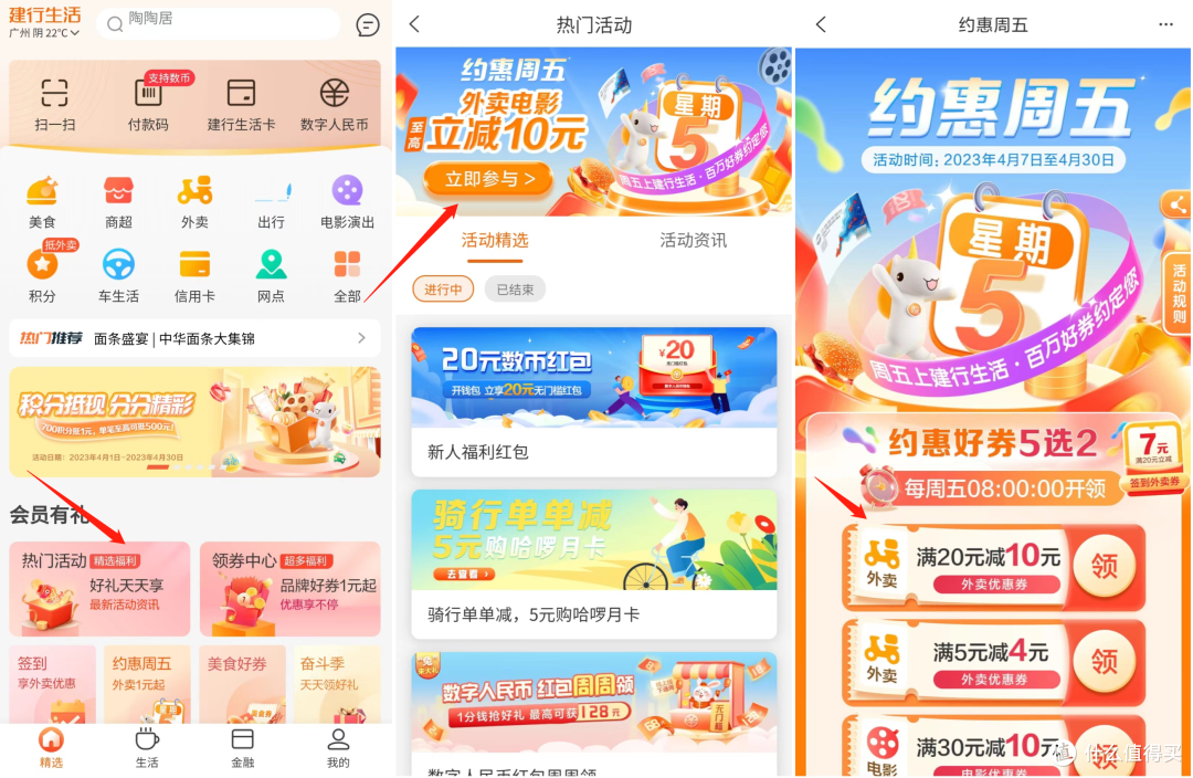4月吃喝玩乐银行卡优惠,0门槛有卡就能上车,快快收藏