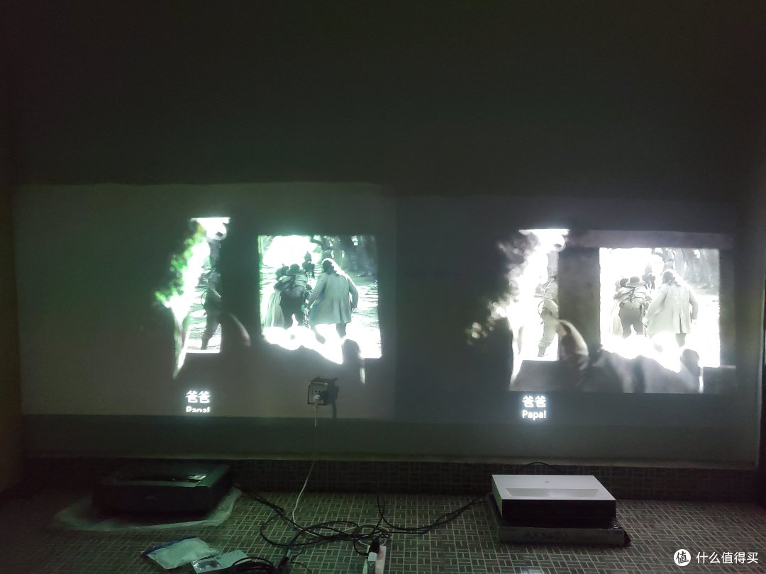 现身说法之超短焦激光投影仪峰米c2与AOC T30