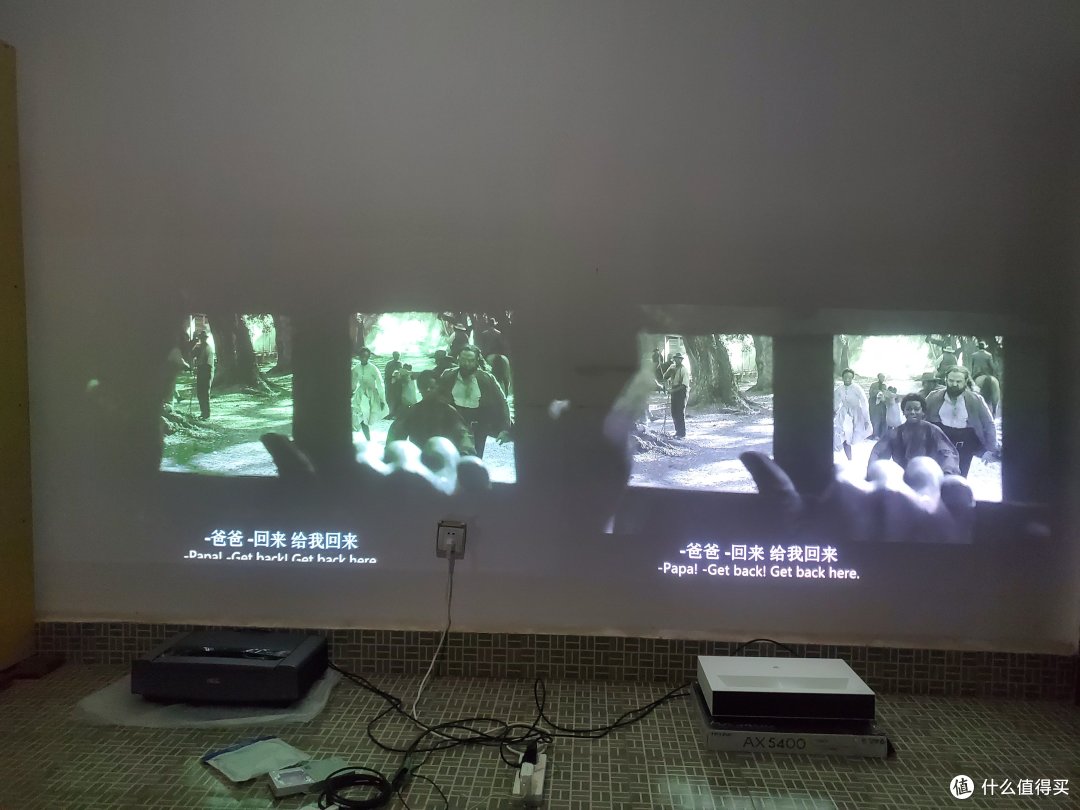 现身说法之超短焦激光投影仪峰米c2与AOC T30