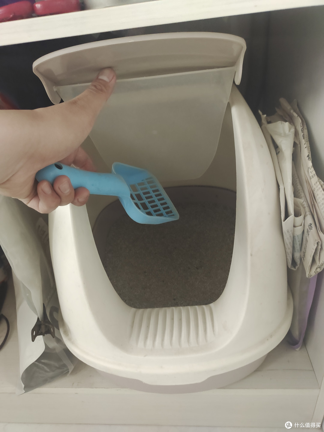 养猫家庭必备全封闭猫砂盆
