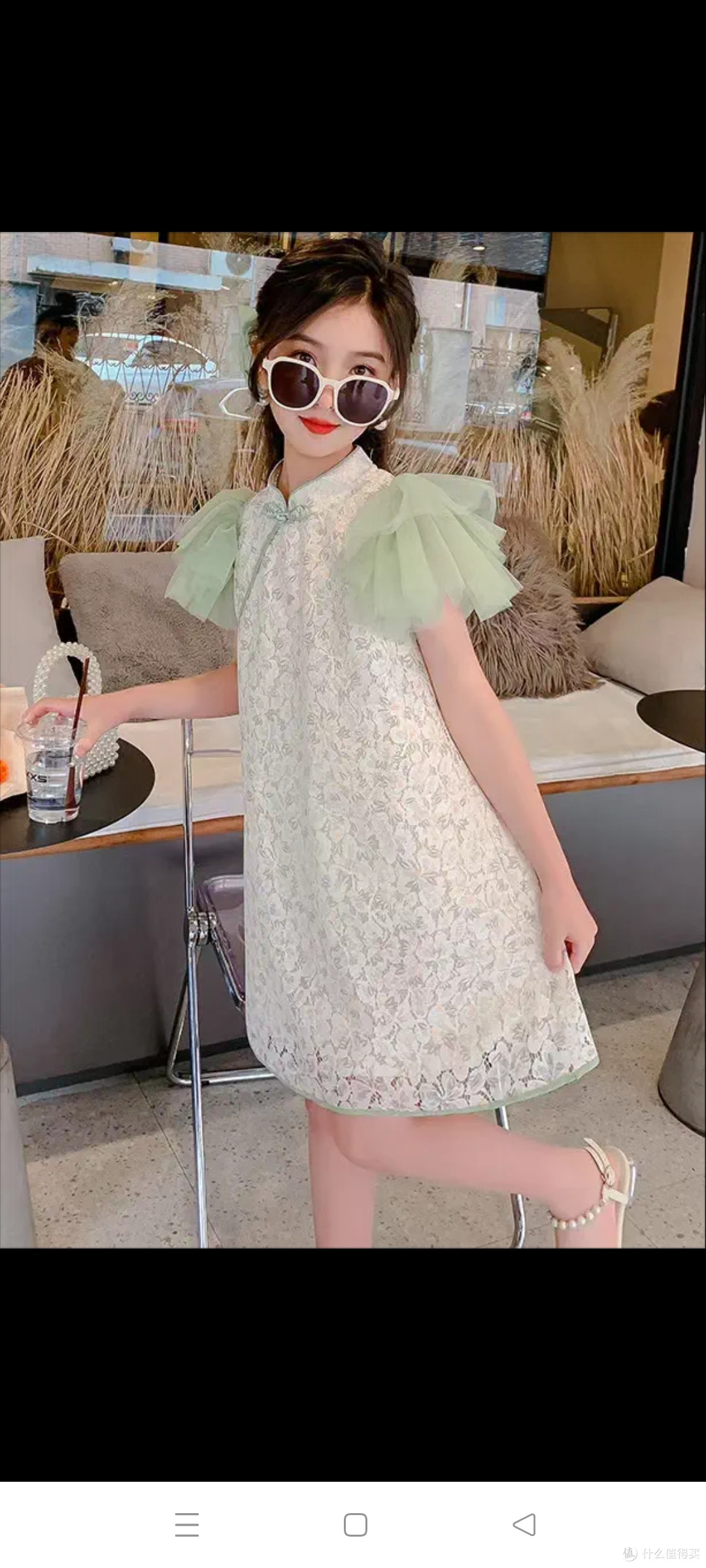 汉服女童夏款旗袍2023新款夏装儿童古风连衣裙裙子女孩公主裙夏季